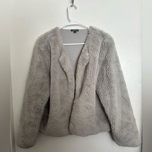 plus size wild fable fur coat
